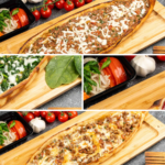 Kuşbaşı+Mantar+Kaşar (Açık Karadeniz Pidesi)