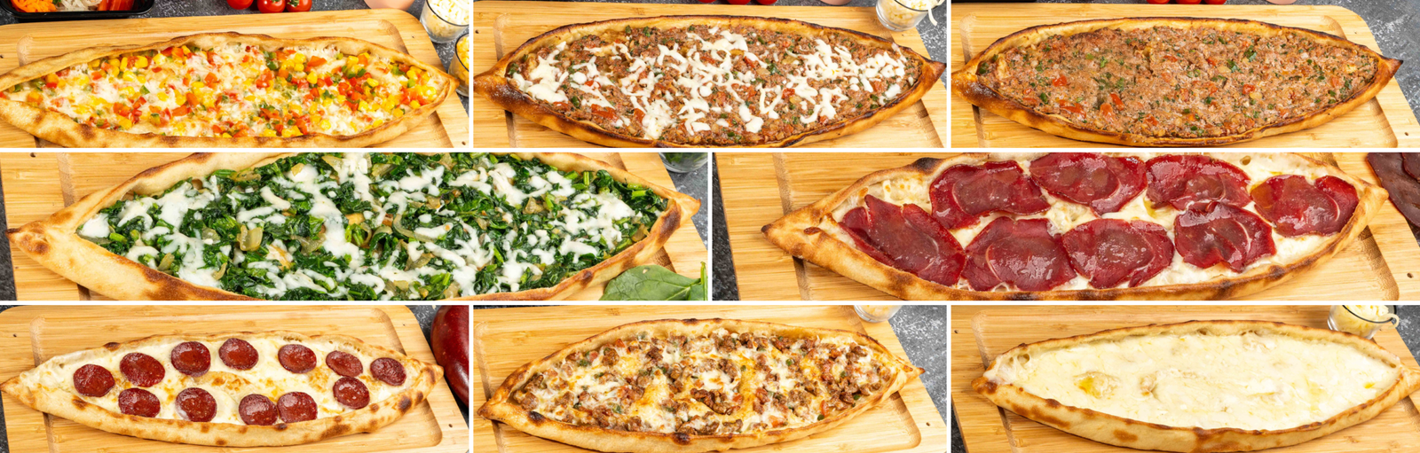 Adsız tasarım (6) Kuşbaşı+Sucuk+Kaşar (Açık Karadeniz Pidesi) - Görsel 1